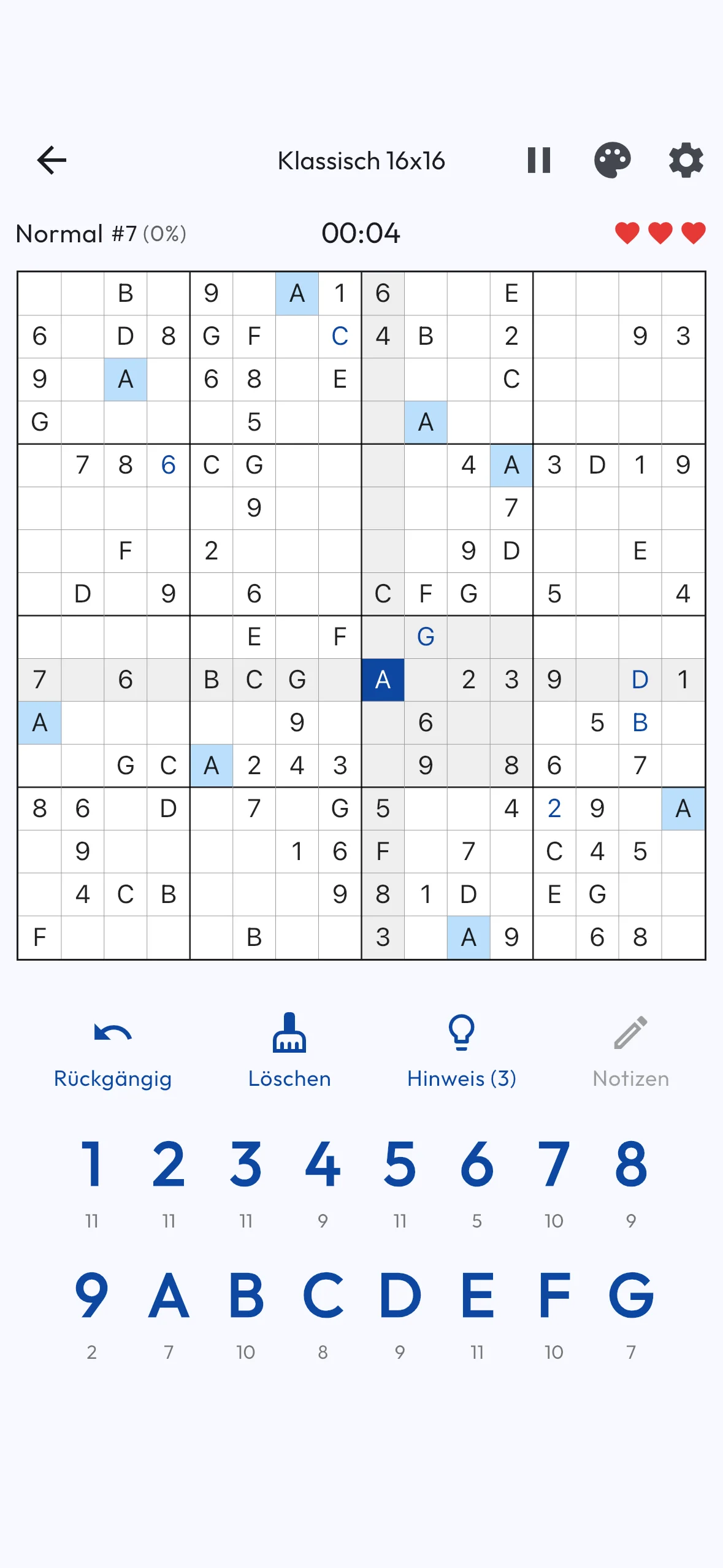 Kleine und große Raster