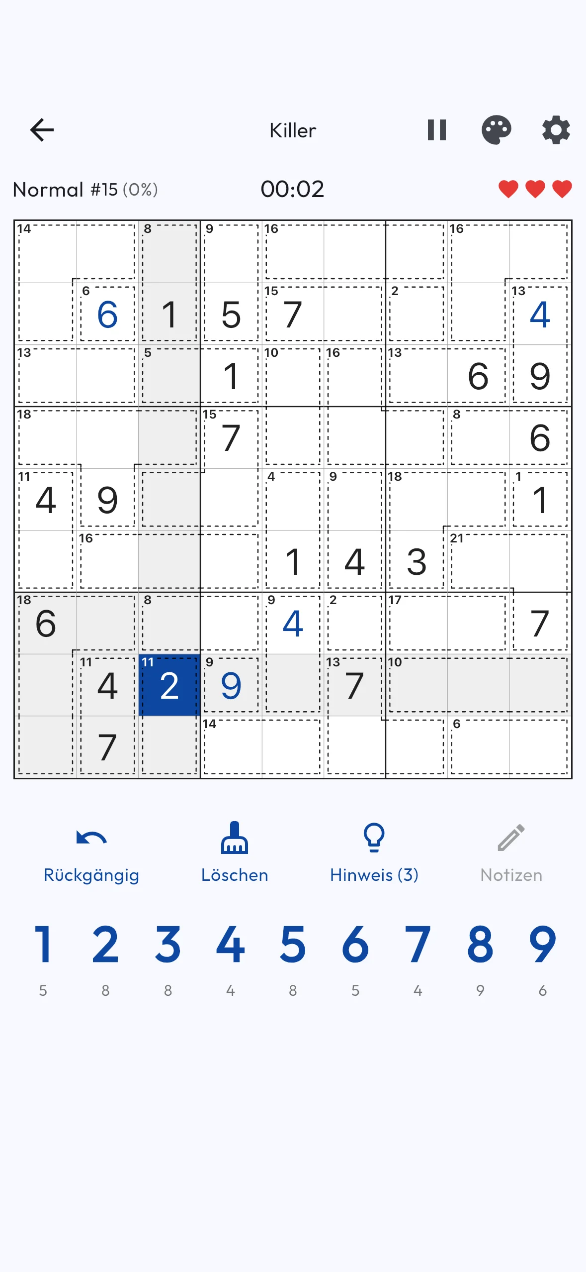 Killer Sudoku