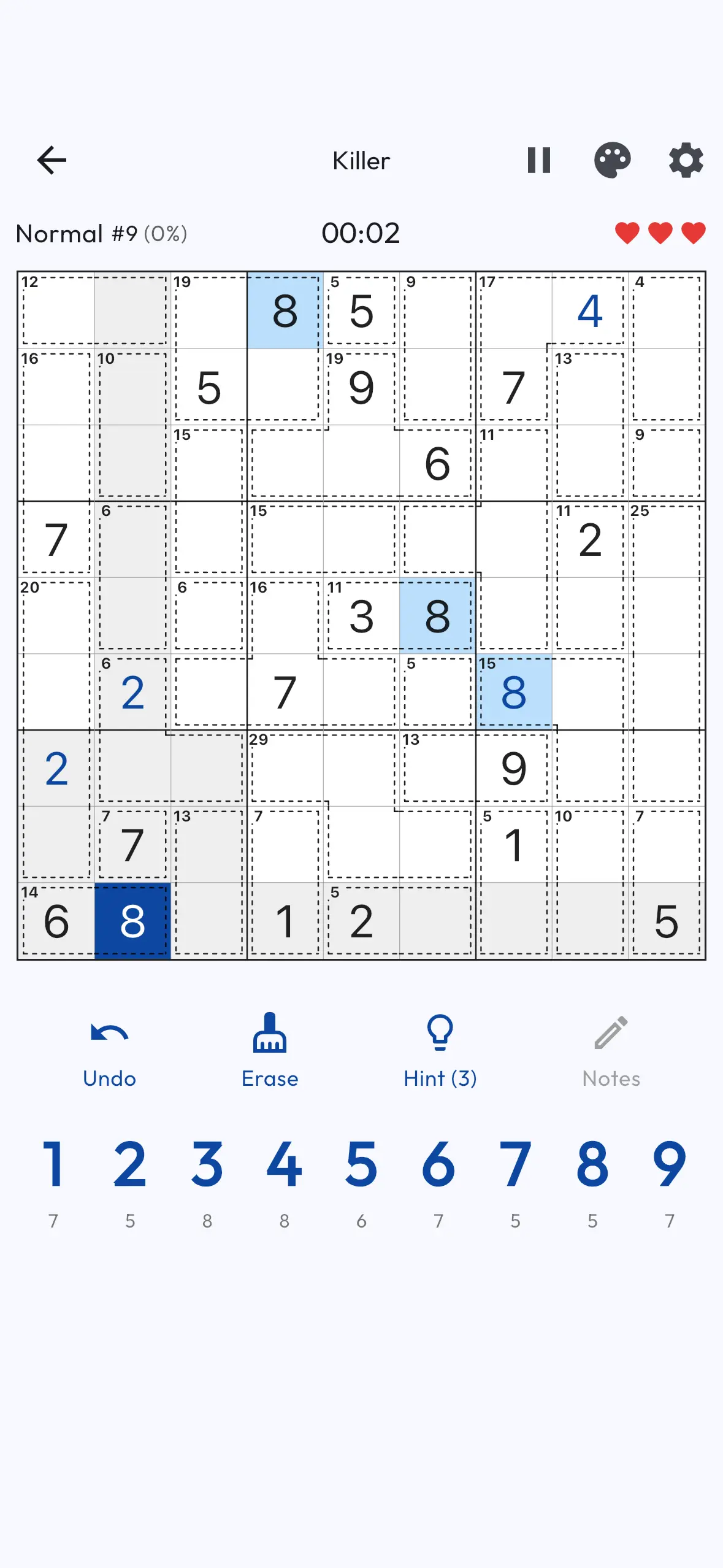 Killer Sudoku