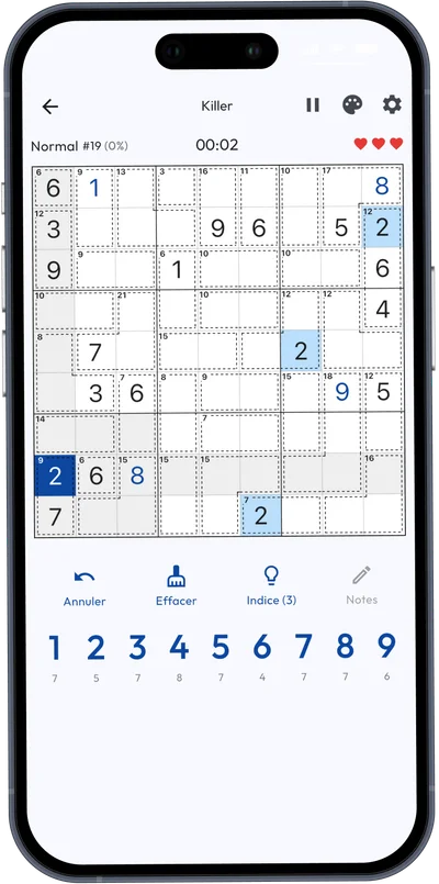 Mode Killer Sudoku Mode Killer Sudoku