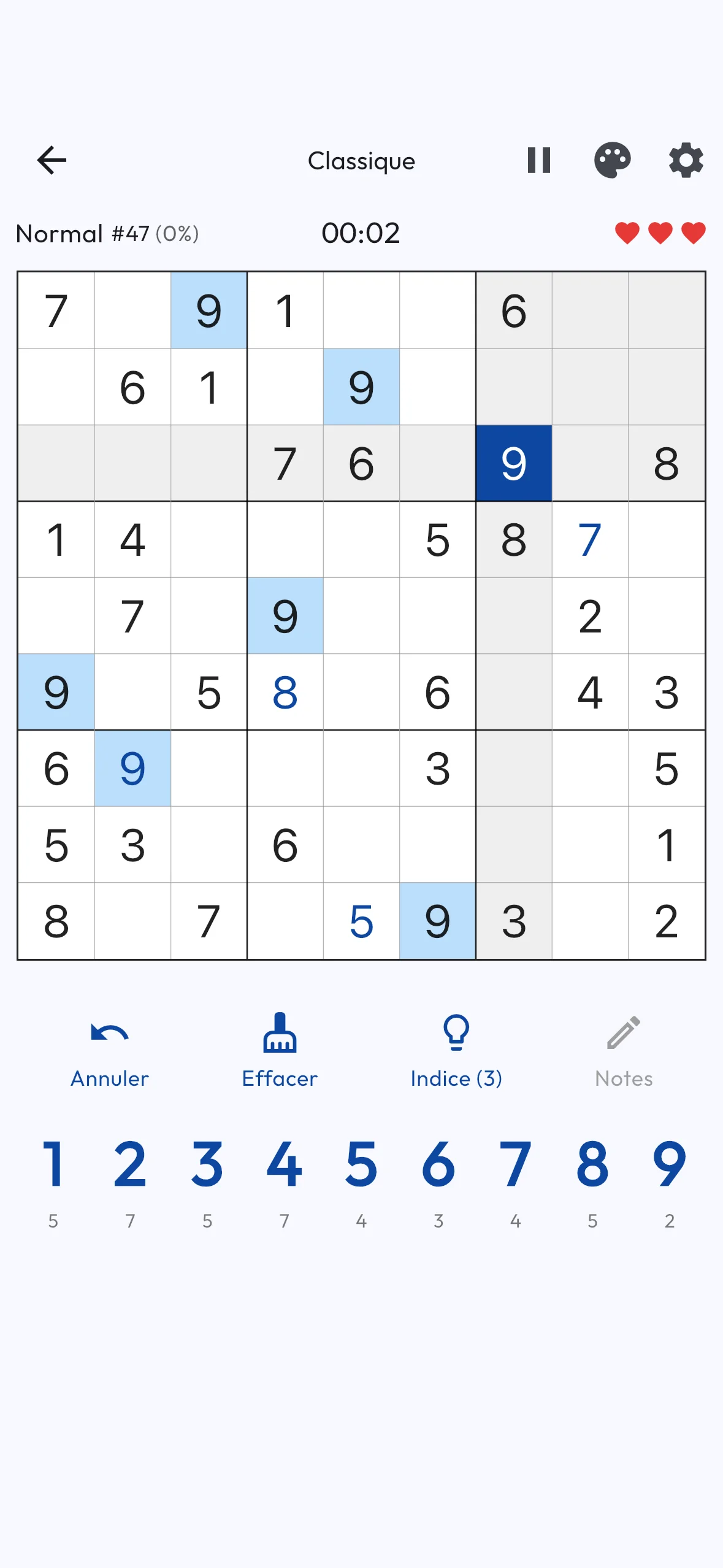 Sudoku Classique Sudoku Classique
