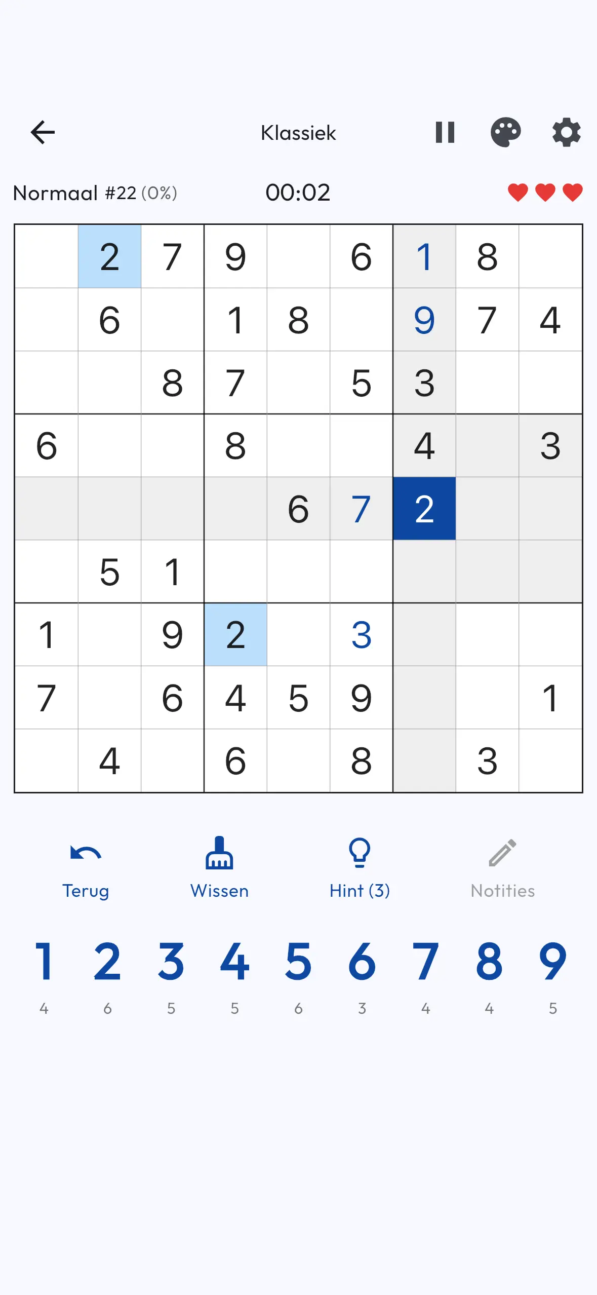 Klassieke Sudoku Klassieke Sudoku