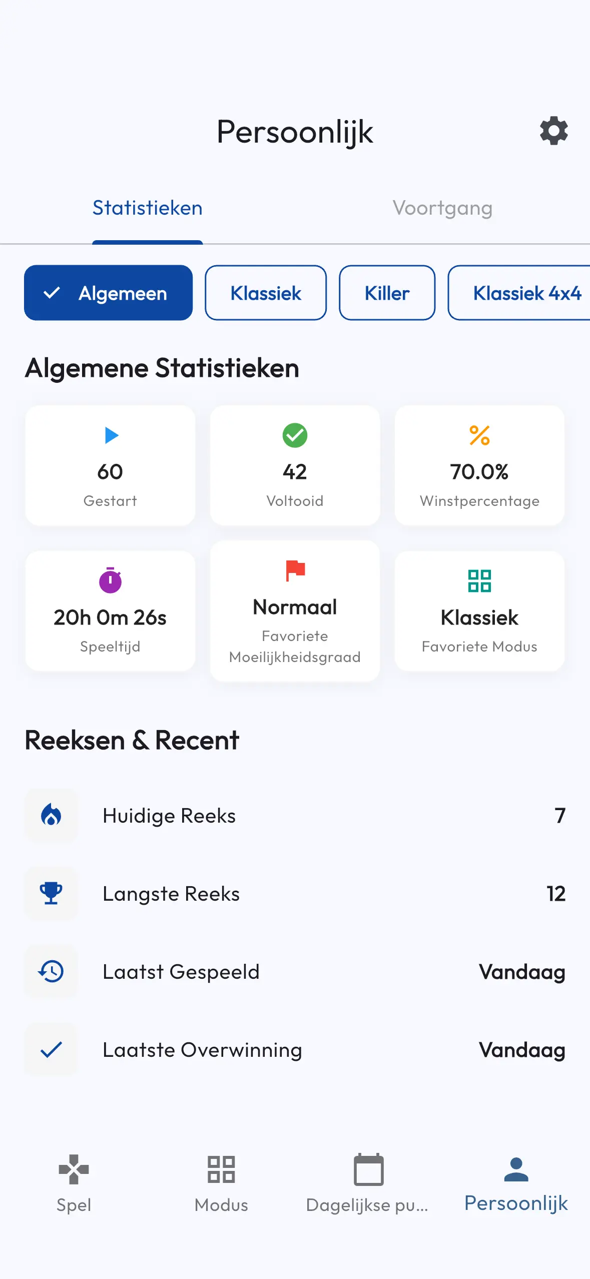 Volg Je Voortgang en Statistieken Volg Je Voortgang en Statistieken